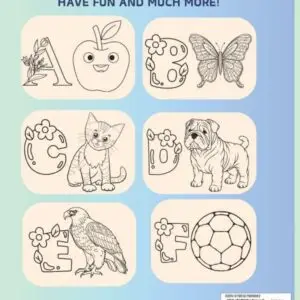 My First Learn-to-Write and Coloring Workbook: Fun and Easy Practice for Kids 3-5 Years with Pen Control and Early Writing Skills! - Image 2