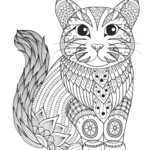 Animal Mandalas: A Calming Adult Coloring Book of Intricate Animal Mandala Designs for Mindfulness, Stress Relief, and Relaxation - Image 3