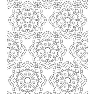 Relax & Unwind: 100 Amazing Patterns – An Adult Coloring Book of Fun and Simple Designs - Image 4