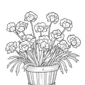 Beautiful Flower Patterns Coloring Book for Kids and Adult - Image 3